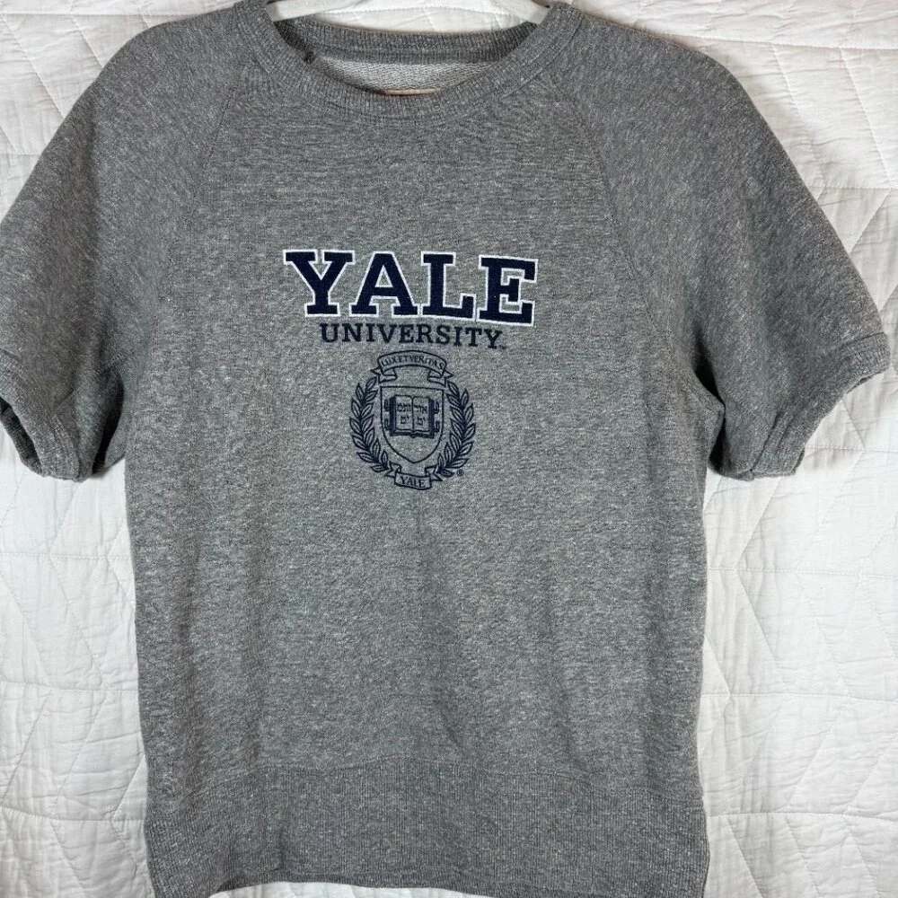 Yale University RedShirt Athleisure Short Sleeve Top - Picture 2 of 8